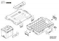 Bosch 1 605 438 1EN L-Boxx Carrying Case Spare Parts